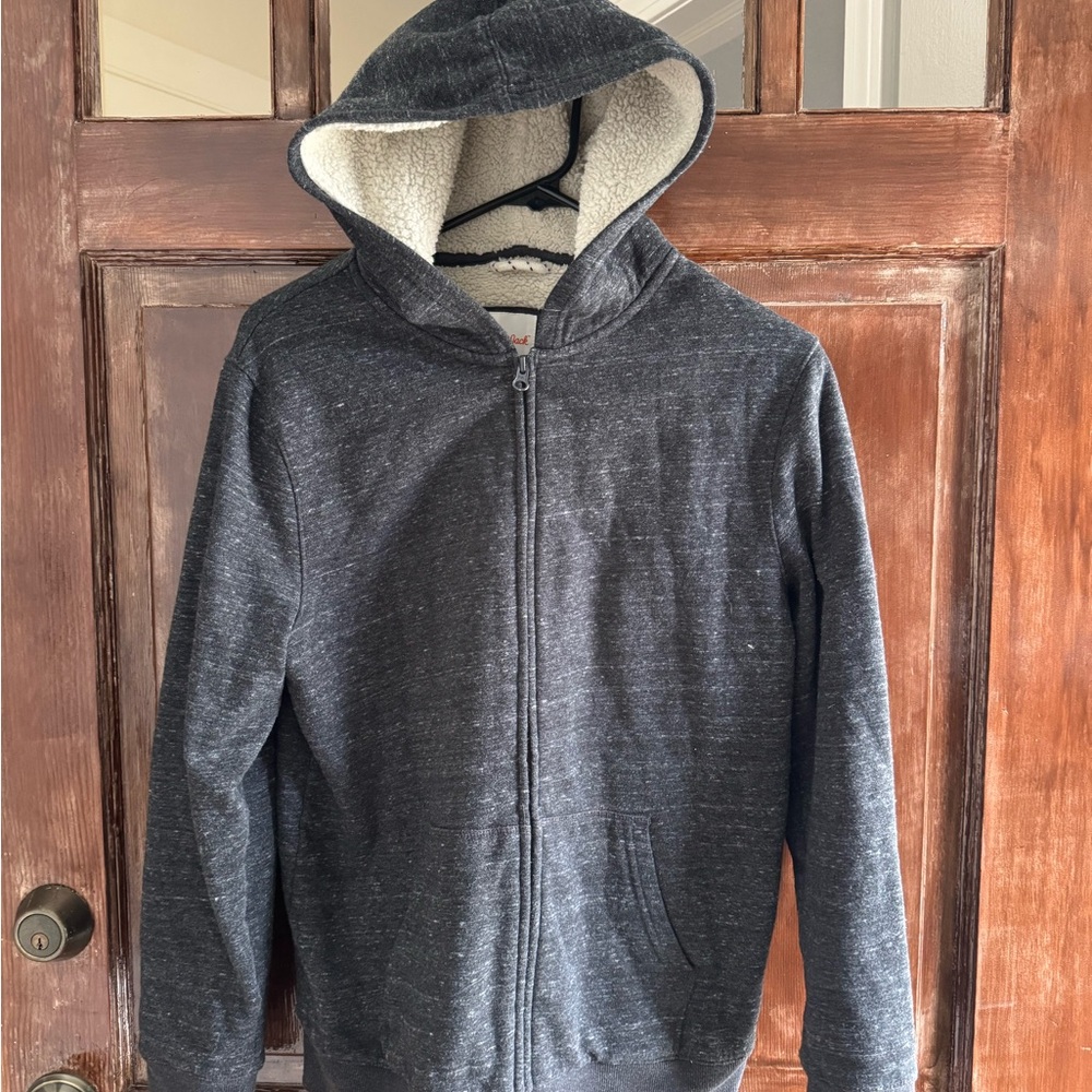 Cat & Jack Charcoal Jacket with Cream Lining
